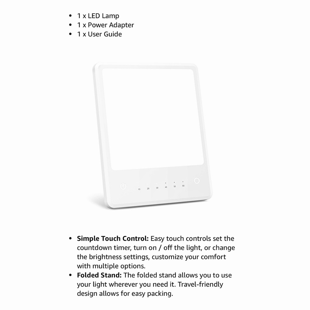 LED Light Therapy Lamp 💡 - Picture 4 of 8